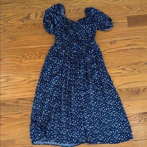 Floral Blue American Eagle Dress